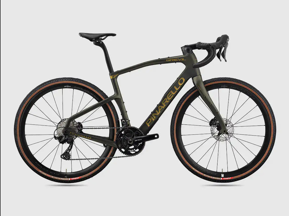 PINARELLO GREVIL F3 '26 GRAVEL BIKE - ETNA BLACK - SRAM APEX AXS - 500