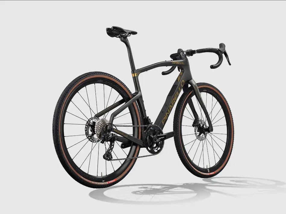 PINARELLO GREVIL F3 '26 GRAVEL BIKE - ETNA BLACK - SRAM APEX AXS - 500