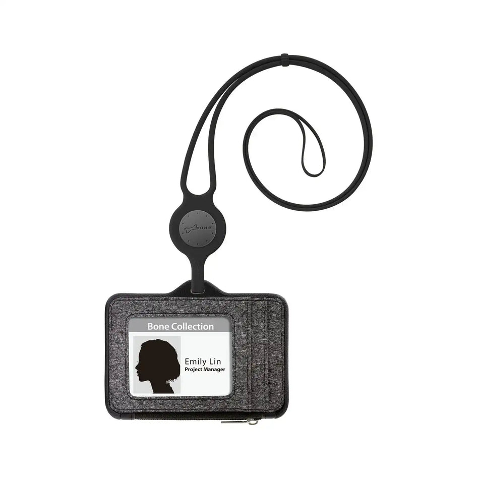 Bone Collection Lanyard Wallet Horizontal